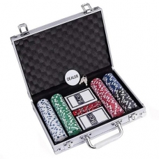 Покерный набор 200 фишек в чемодане